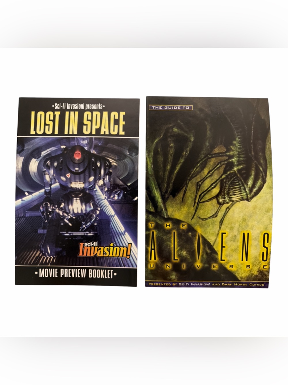 Lost in Space & The Aliens Universe Movie Preview Booklet Set